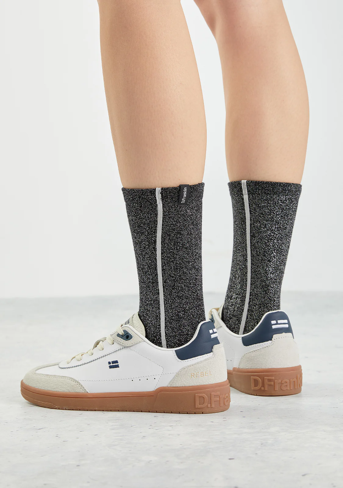 Glitter Socks Black - Image 3